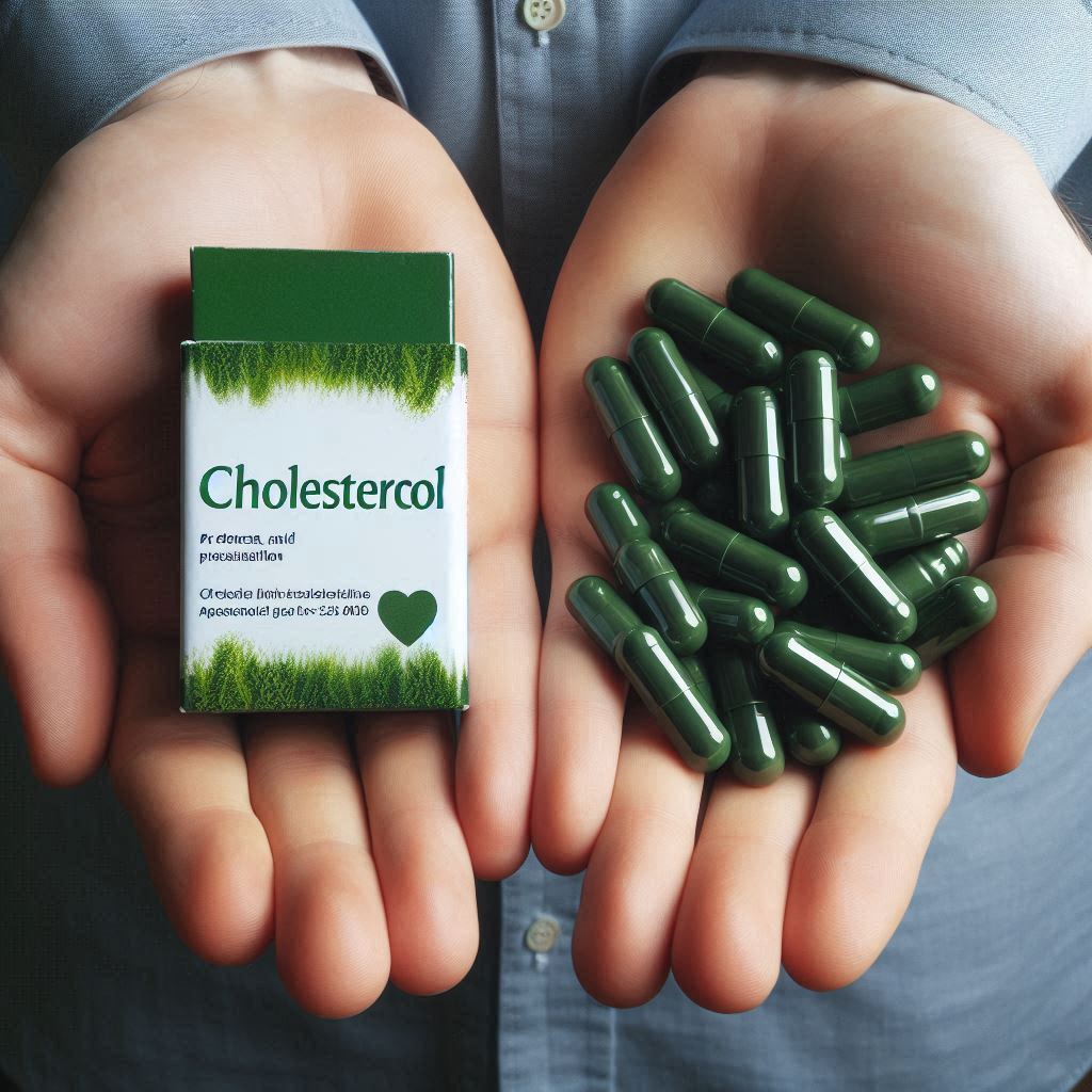 اسپیرولینا برای کاهش کلسترول