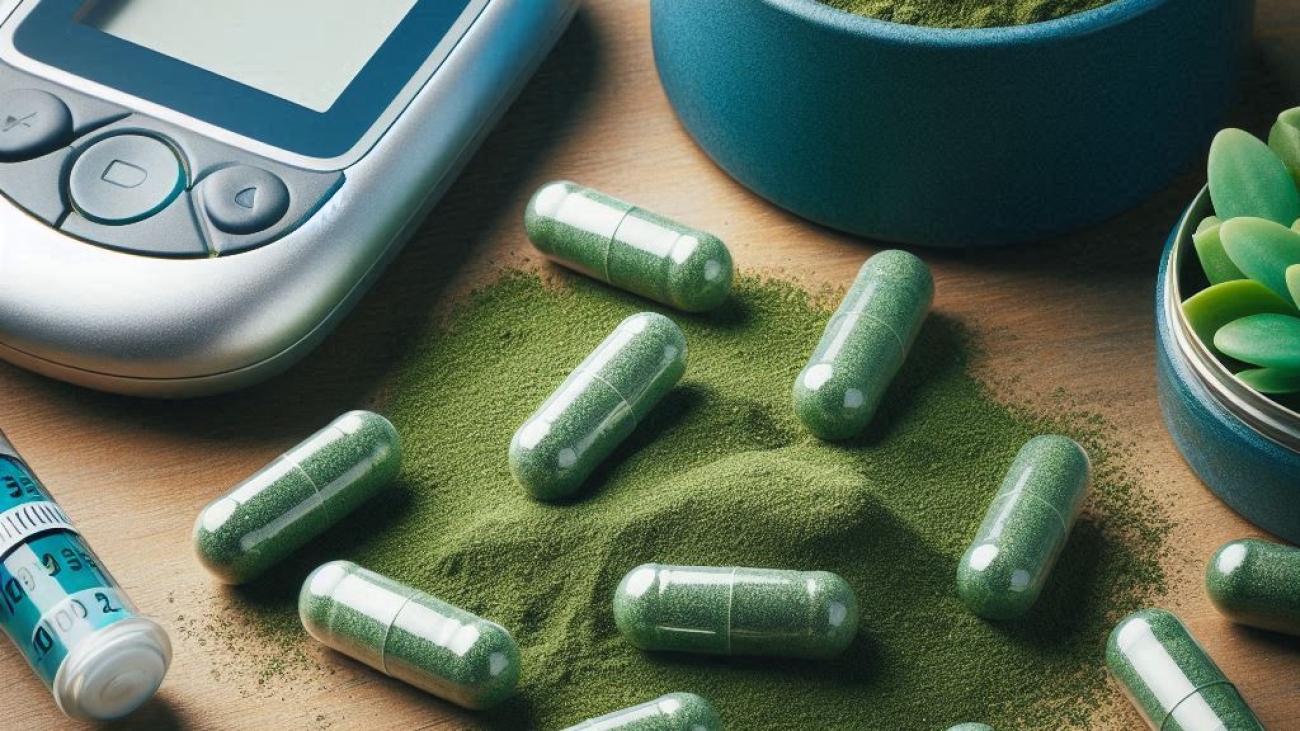 اسپیرولینا برای درمان دیابت، کاهش قند خون و رفع وابستگی به انسولین