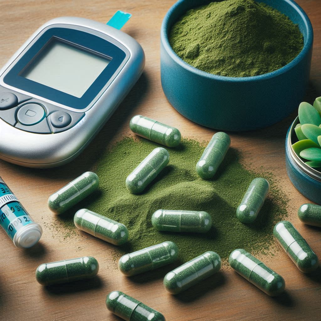 اسپیرولینا برای درمان دیابت، کاهش قند خون و رفع وابستگی به انسولین