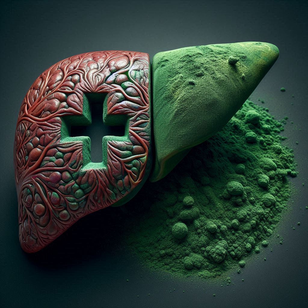 اسپیرولینا برای درمان کبد چرب