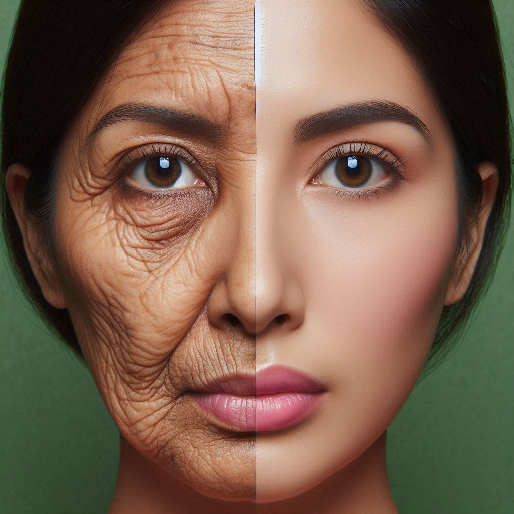 اسپیرولینا برای پوست و جوان سازی