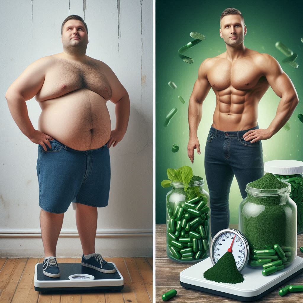 اسپیرولینا برای کاهش وزن