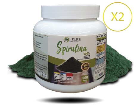 1000 گرم پودر جلبک اسپیرولینا اسپیرو