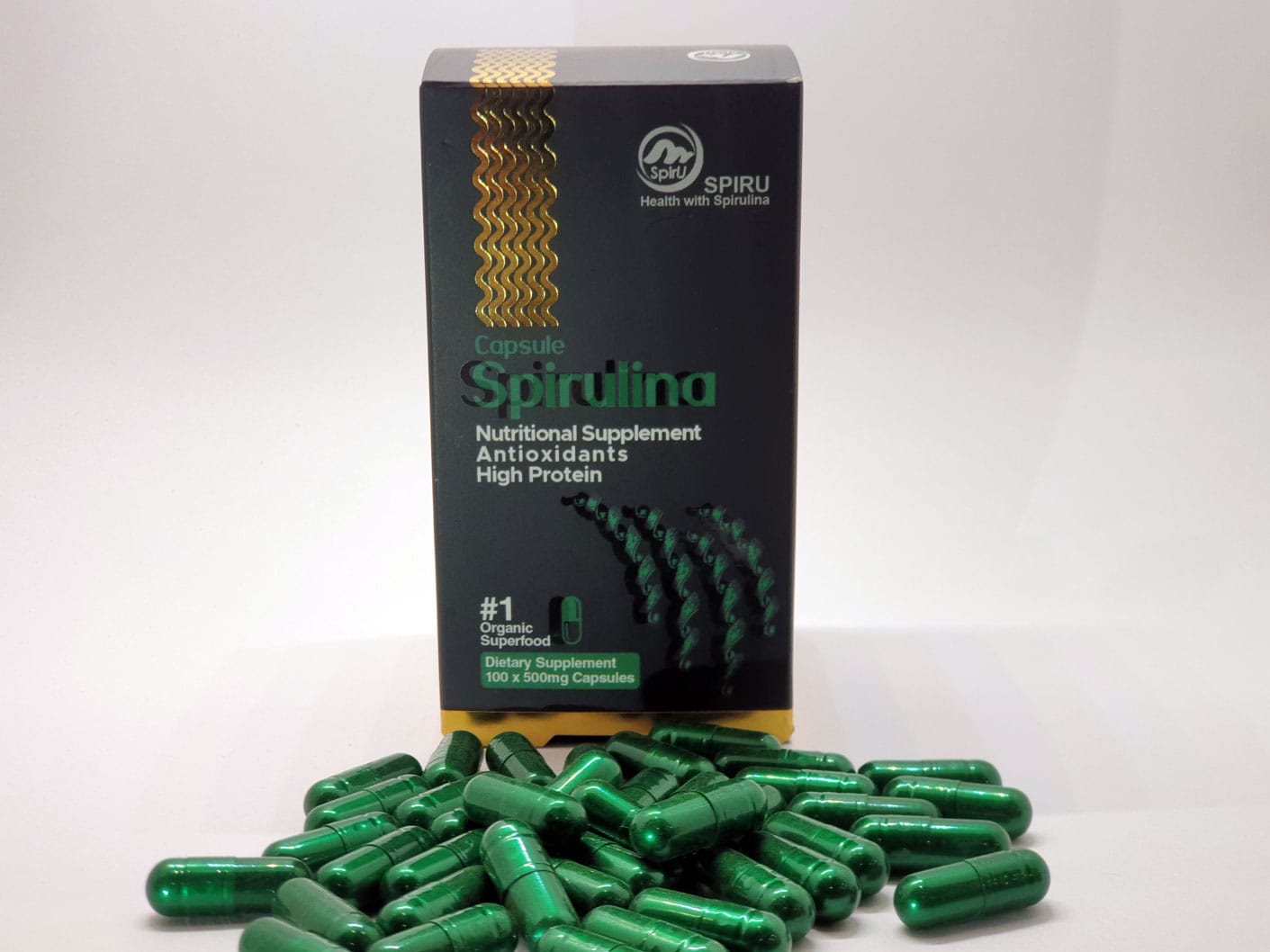 کپسول جلبک اسپیرولینا اسپیرو