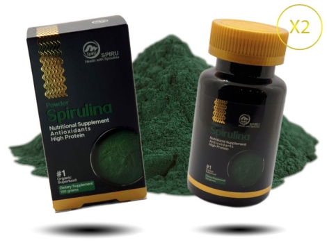 200 گرم پودر جلبک اسپیرولینا اسپیرو